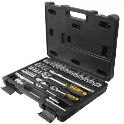 Orex 39PCS 1/4" & 1/2" DRIVE SOCKET SET (1/2" DR 8MM-24MM) (1/4" DR 4MM-14MM) 90-15140
